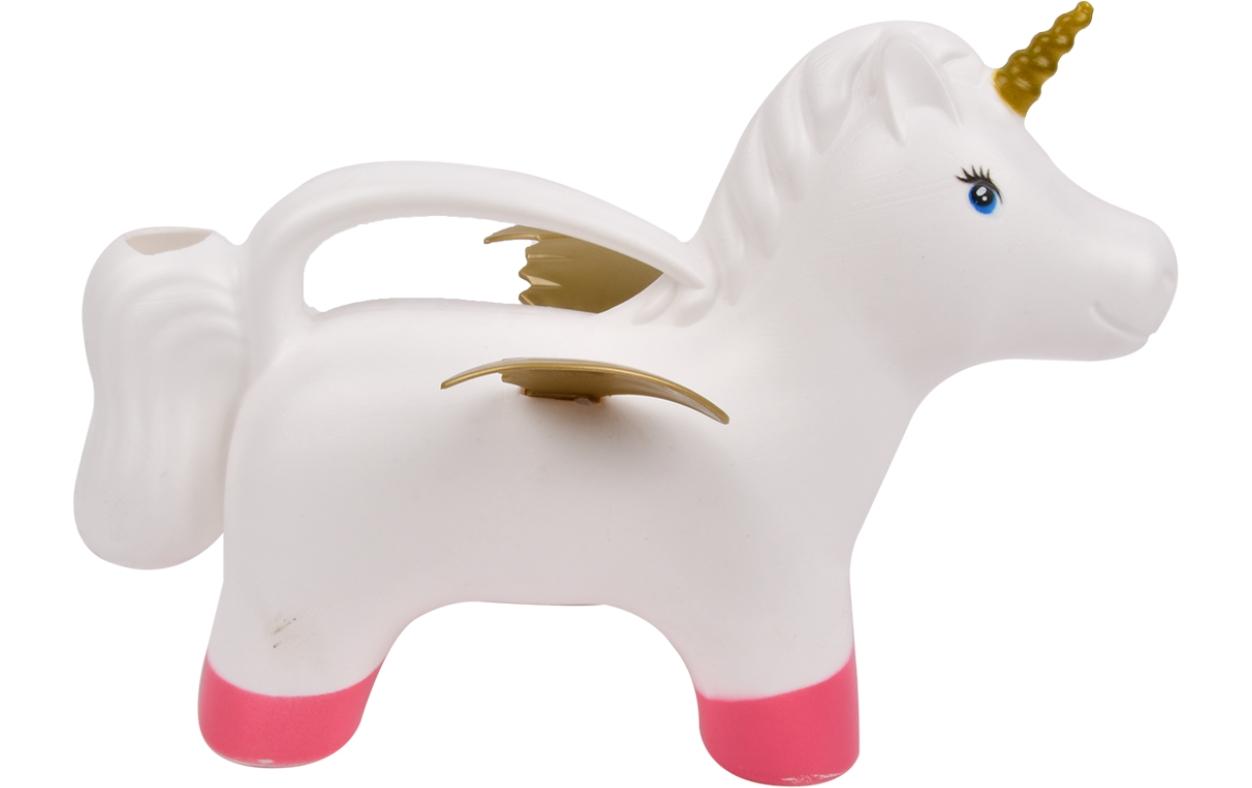 Giesskanne Einhorn 1.7 l, Gold; Rosa; WeissGiesskanne in Einhorn-Form