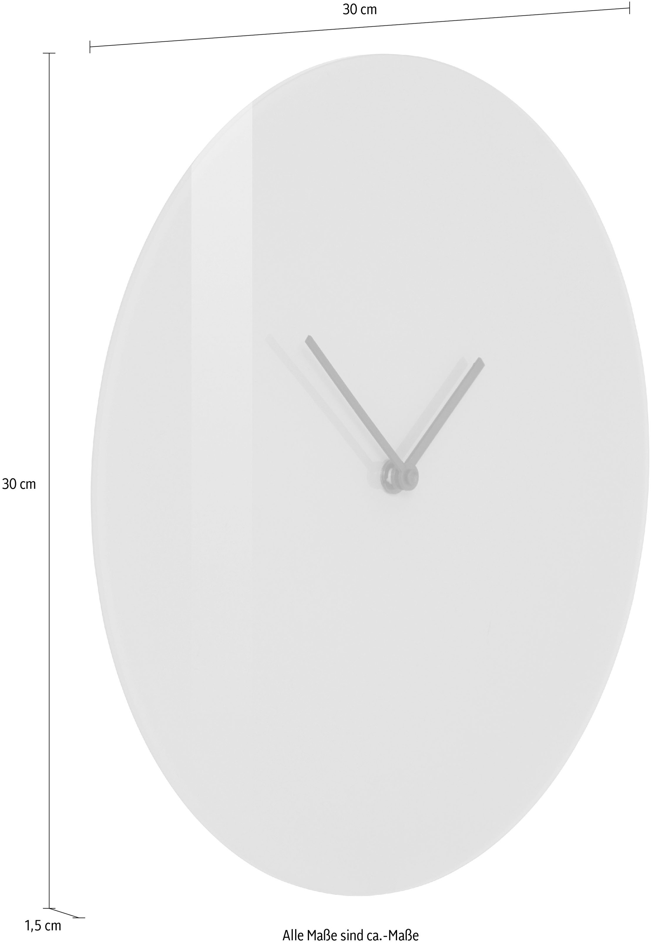 LeGer Home by Lena Gercke Wanduhr »Sanja« Acrylglas, rund, geräuschlos, minimalistisch