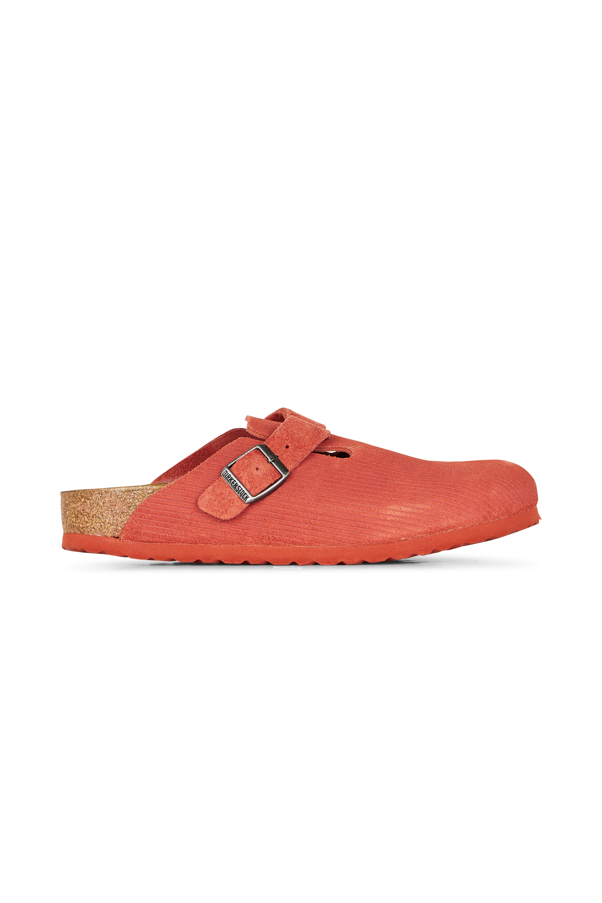 BIRKENSTOCK Mules Boston VL Corduroy Sienna Red Rouge