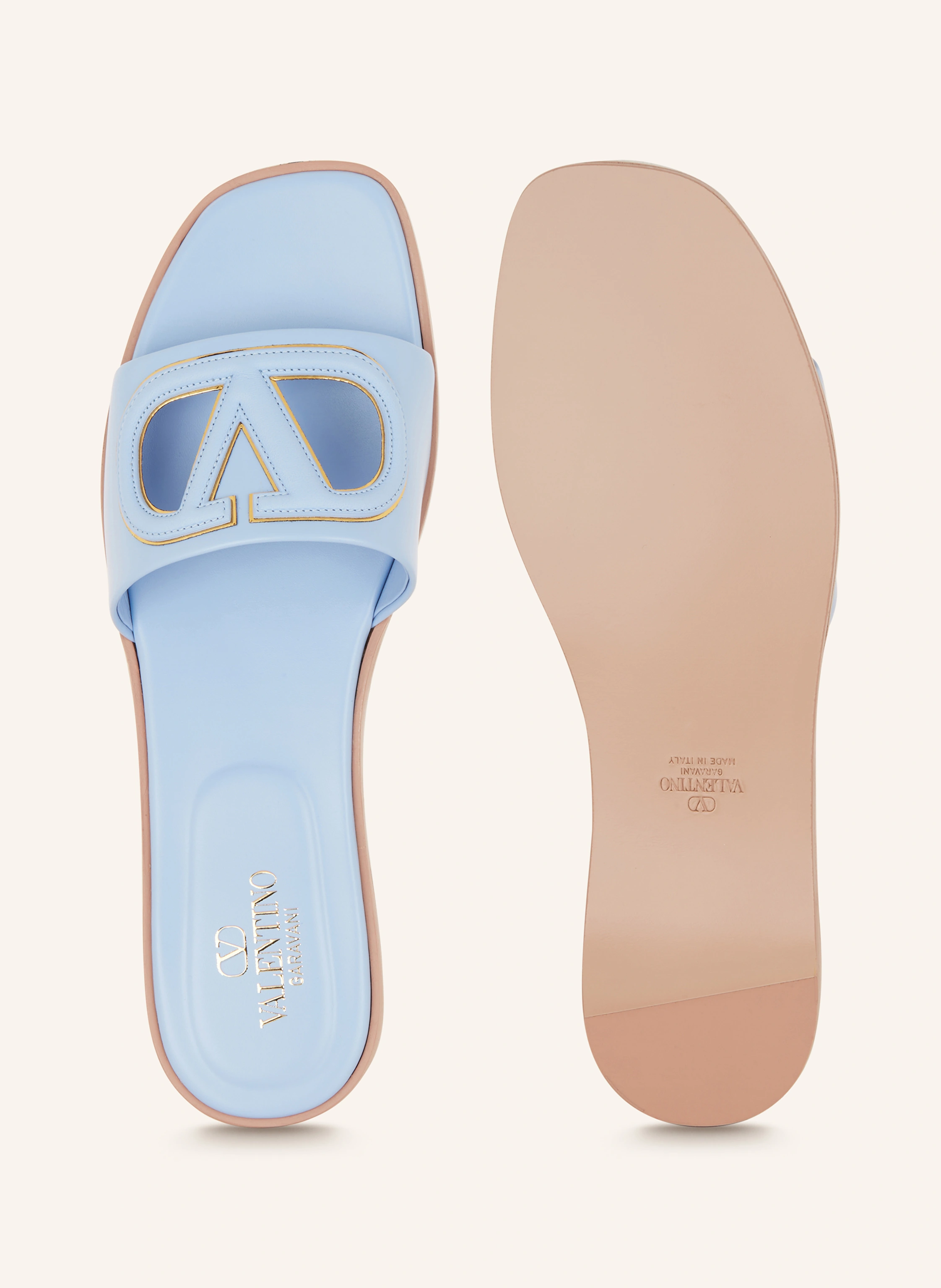 VALENTINO GARAVANI Pantoletten VLOGO mit Cut-outs