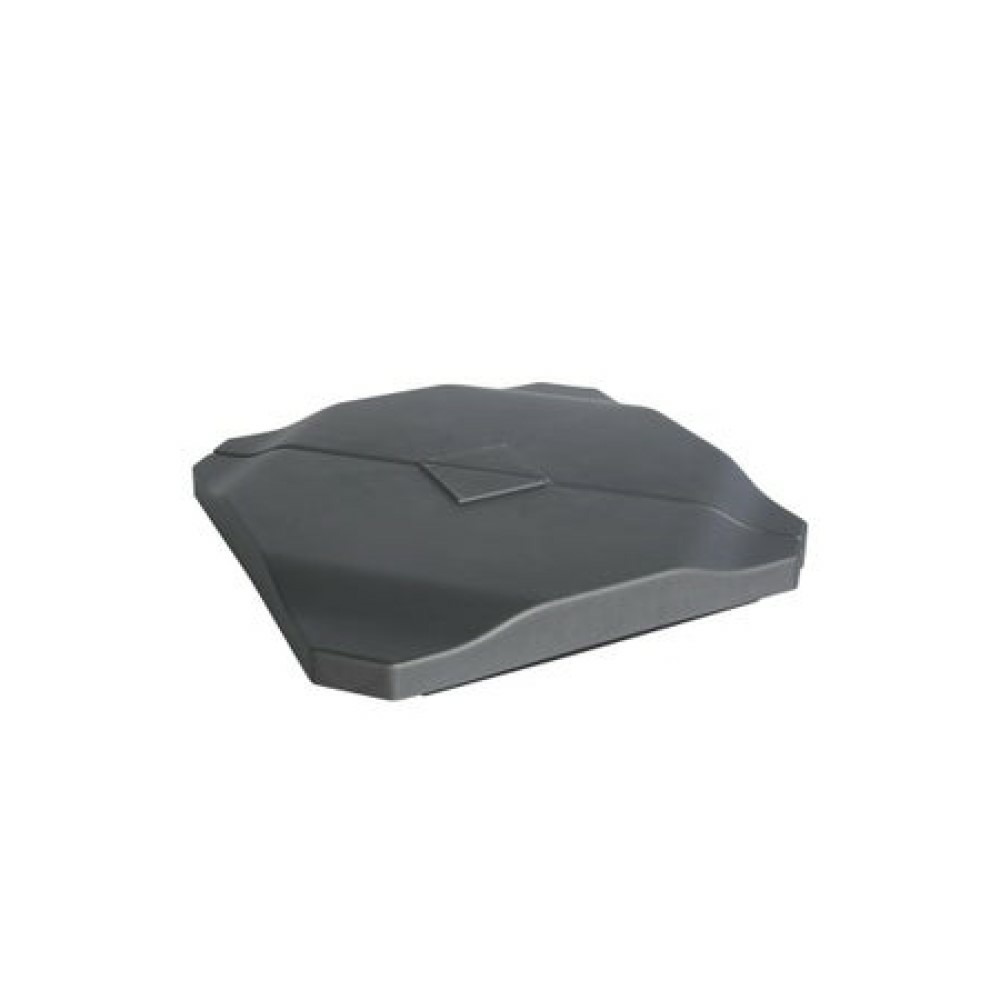 Lot de 4 triangles à lester sabik gris, l 50 x l 50 x h 7.5 cm