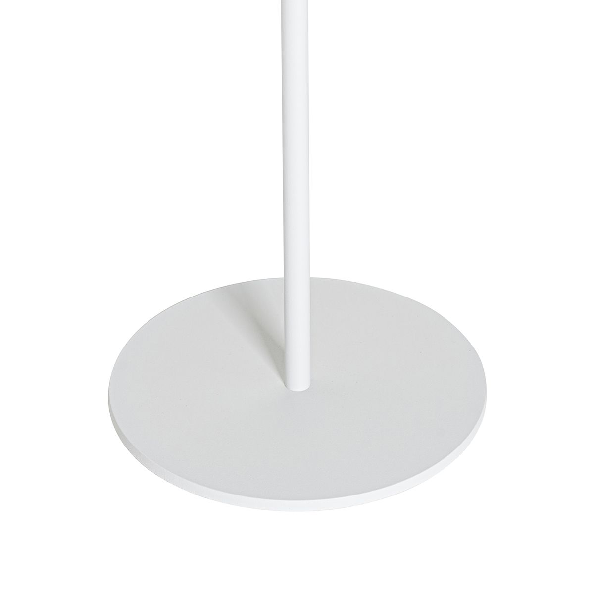 Buiten vloerlamp wit incl. LED 3-staps dimbaar op solar - Ferre