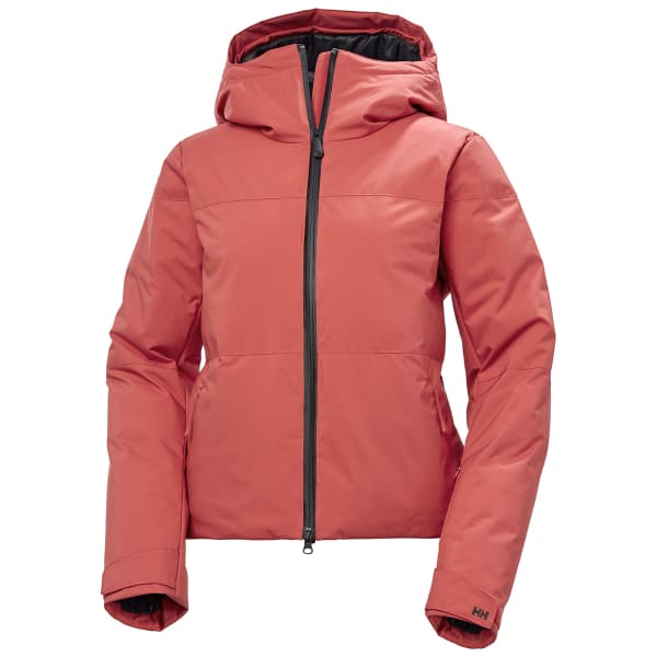 Veste de ski HELLY HANSEN W NORA SHORT PUFFY JACKET POPPY RED