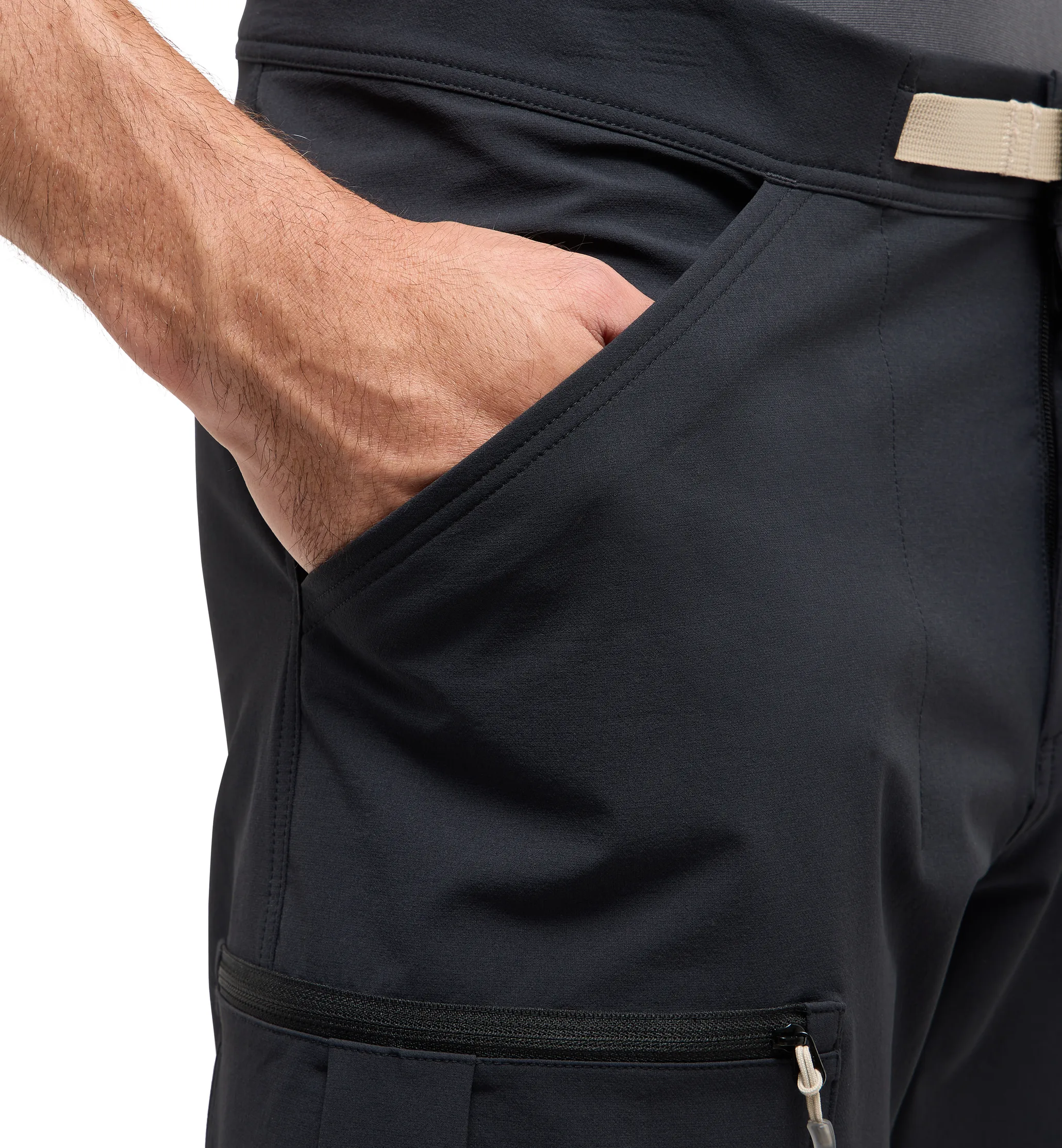 Haglöfs Lizard Softshell Shorts Men True Black