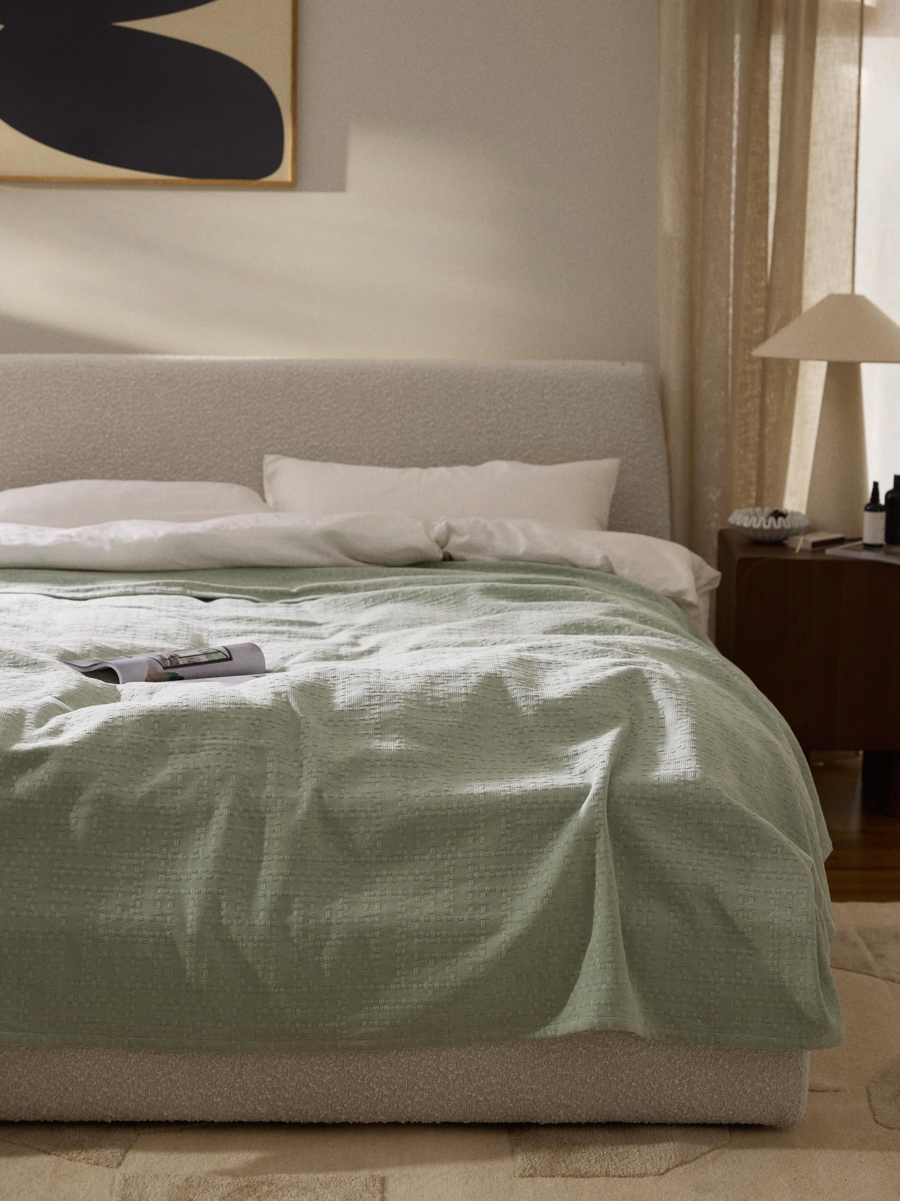 Katoenen bedsprei Lazlo