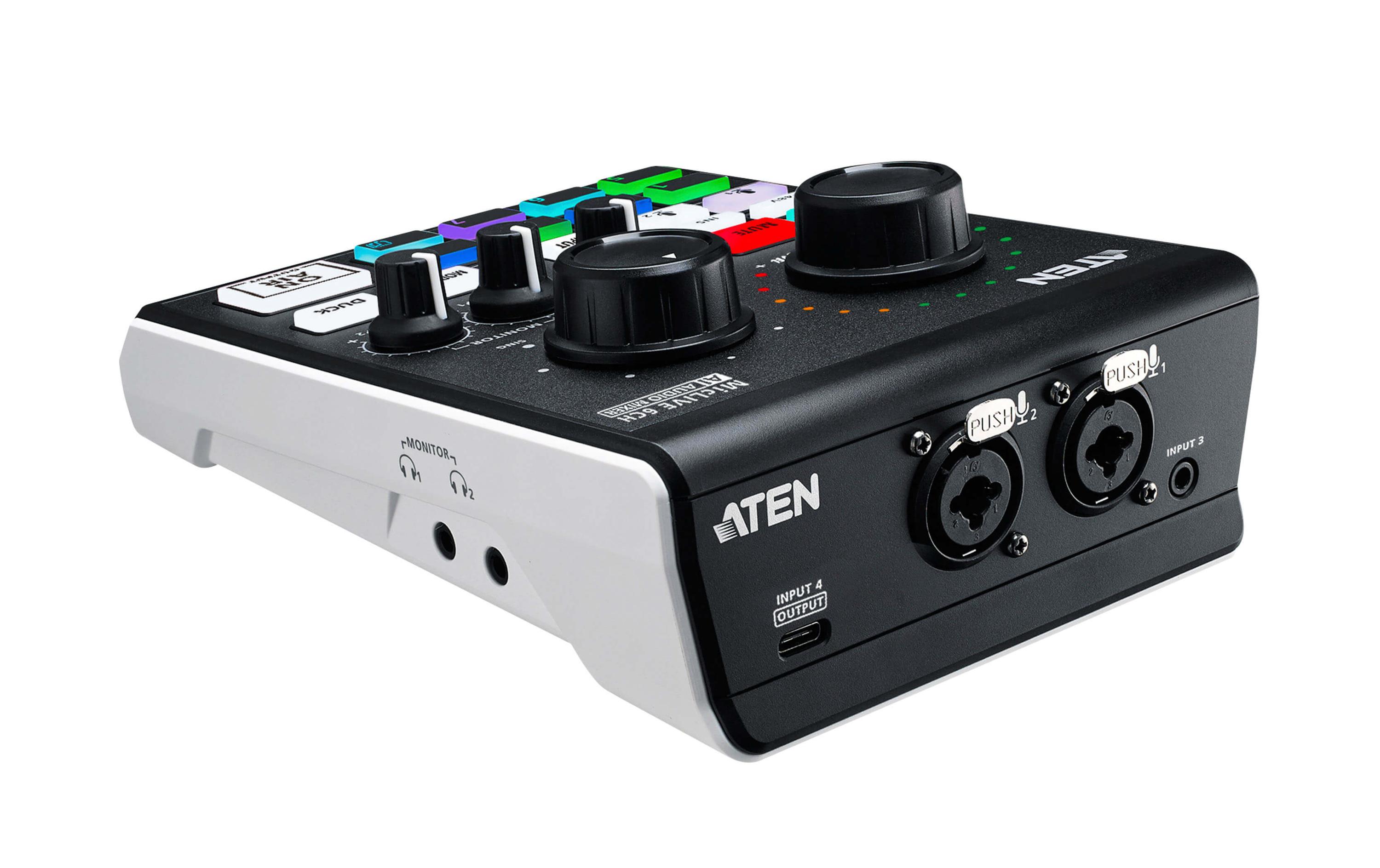 Mischpult UC8000 MicLive 6CH Audio Mixer<br>All-in-One-Design vereinfacht Audio-Mixing-Workflow für Podcasting