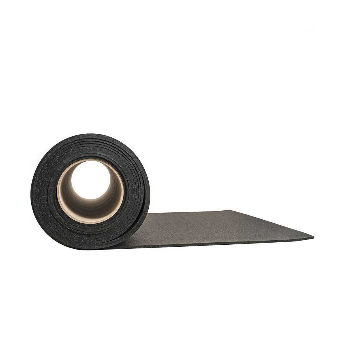 Master Fitness Gymgulvrull 6 mm sort/grå