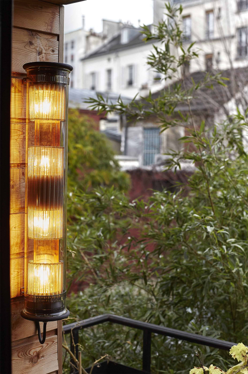 DCW éditions In The Tube 100-500 wandlamp zilver