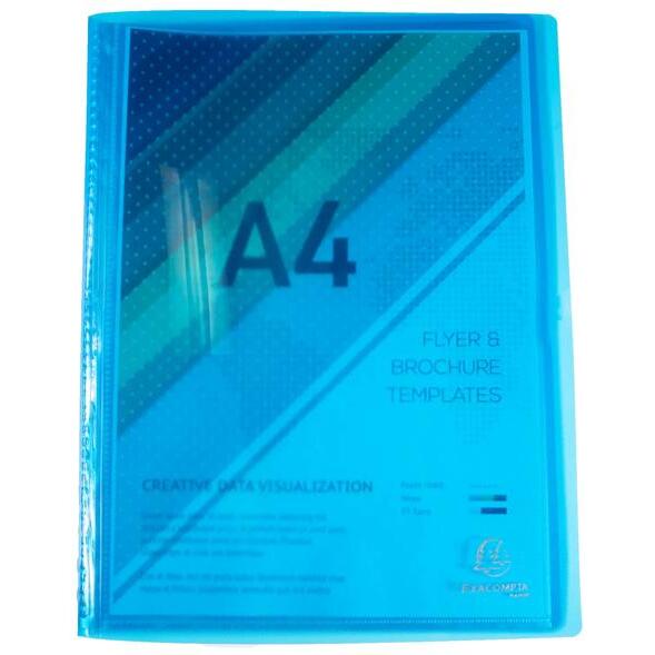 Protège-documents en polypropylène semi rigide IDERAMA PP 80 vues - A4