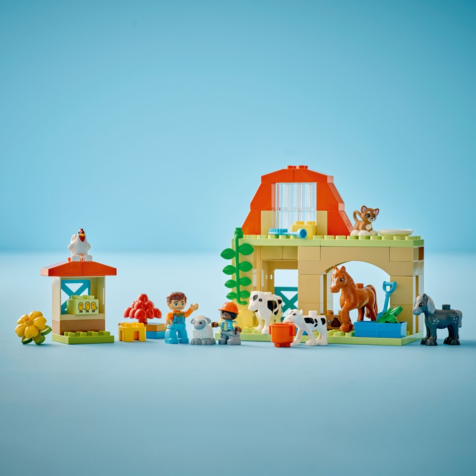 LEGO DUPLO - Pasning af bondegårdens dyr (10416)