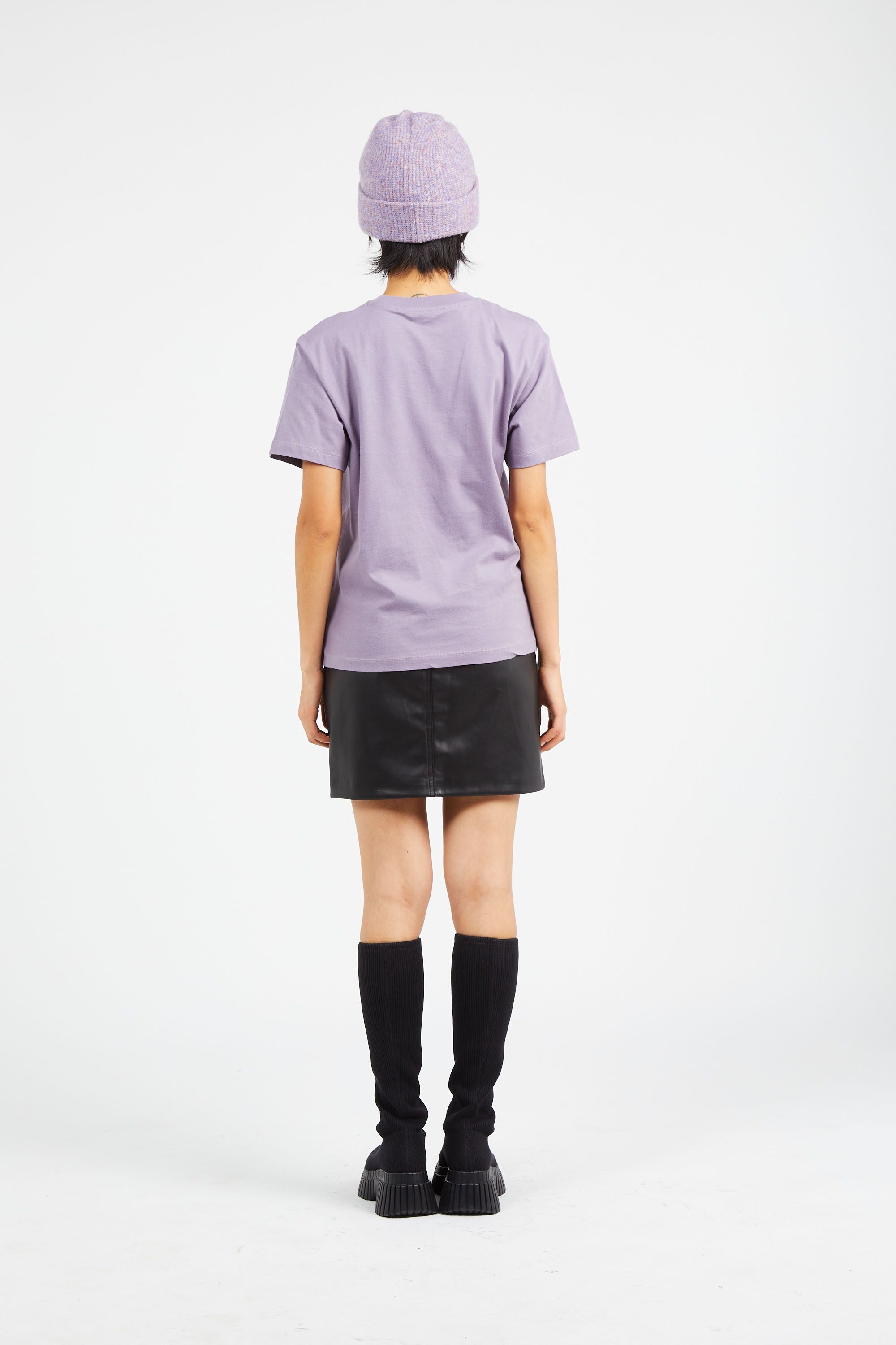 CARHARTT WIP T-shirt  W' S/S Script Embroidery T-S Violet