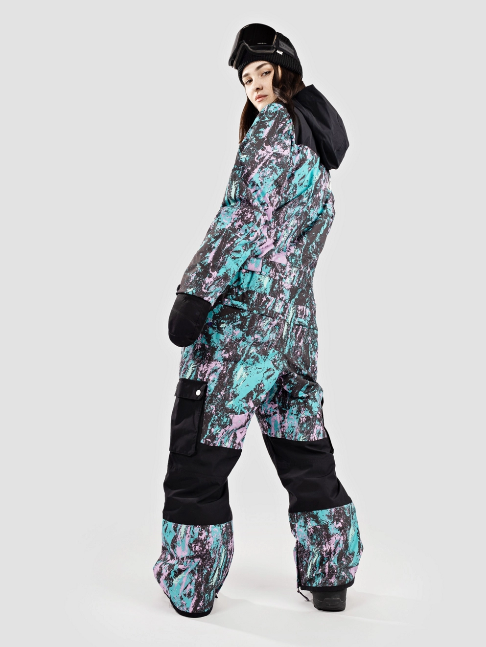 Coal Luna Onesuit Jacket black pattern