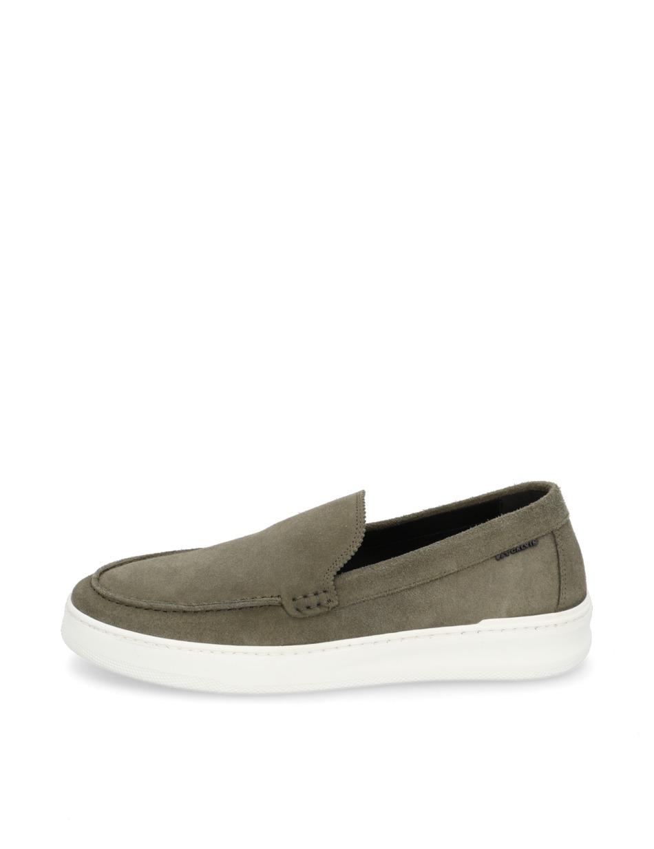 Veloursleder Slipper