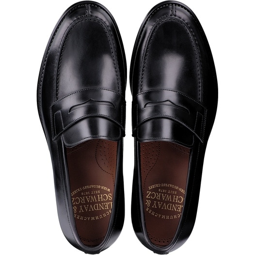 Lendvay & Schwarcz 0769002 Slipper in Schwarz