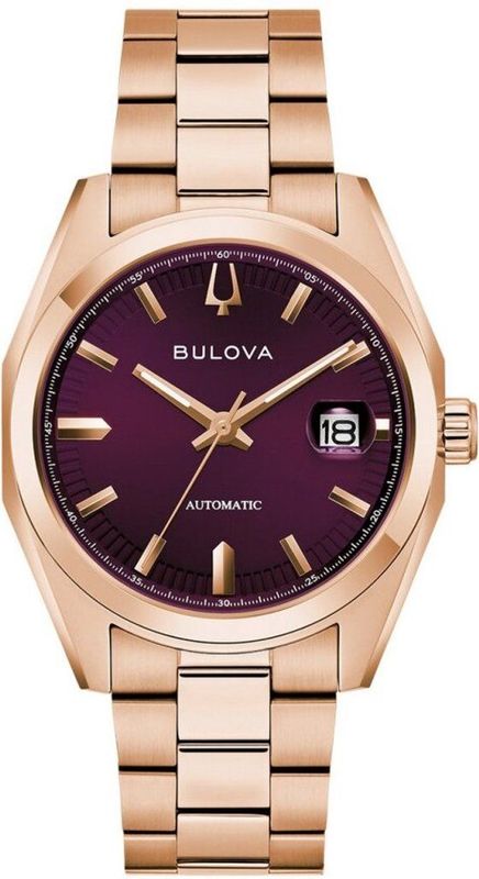 Bulova - 97B234 - Polshorloge - Roségoud - Automatisch - Classic