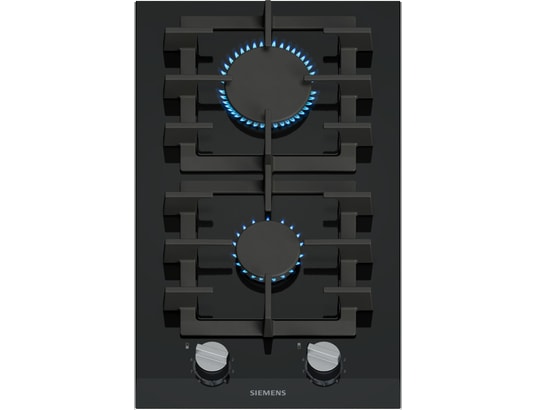 SIEMENS - Domino gaz ER3A6BI40, iQ700, stepFlame, verre vitrocéramique