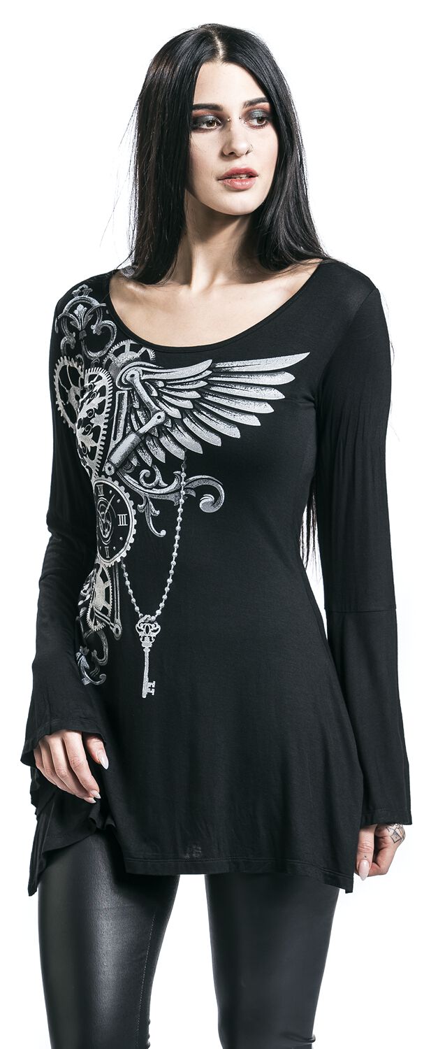 Bat Country | Gothicana by EMP T-shirt manches longues