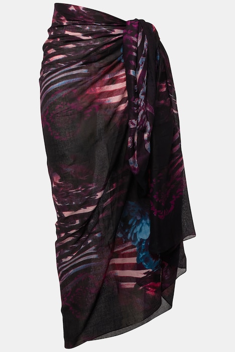 Pareo, Chiffon, Wickelkleid, Rock