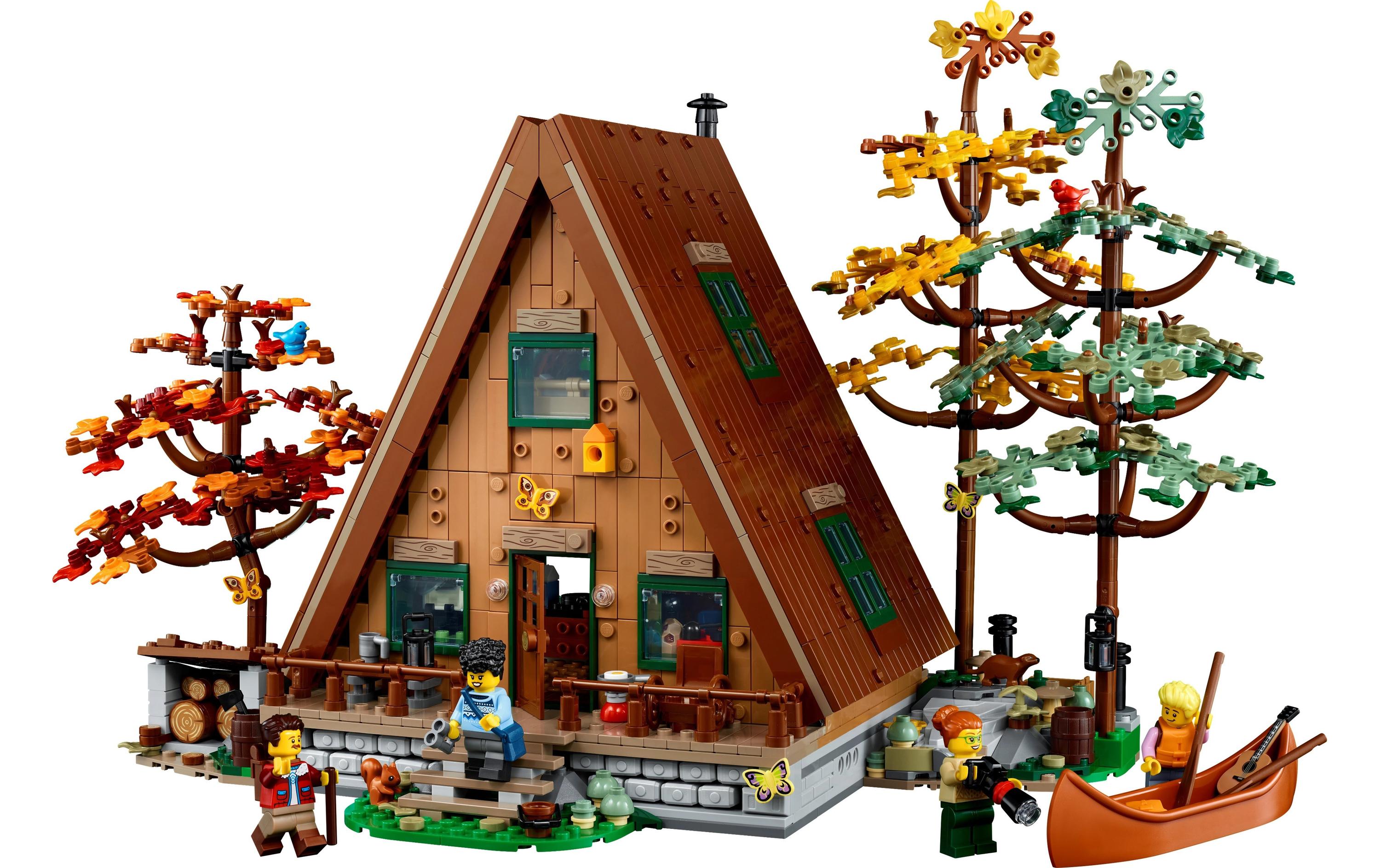 Ideas Finnhütte 21338<br>Bauset für Naturliebhaber und Architekturbegeisterte