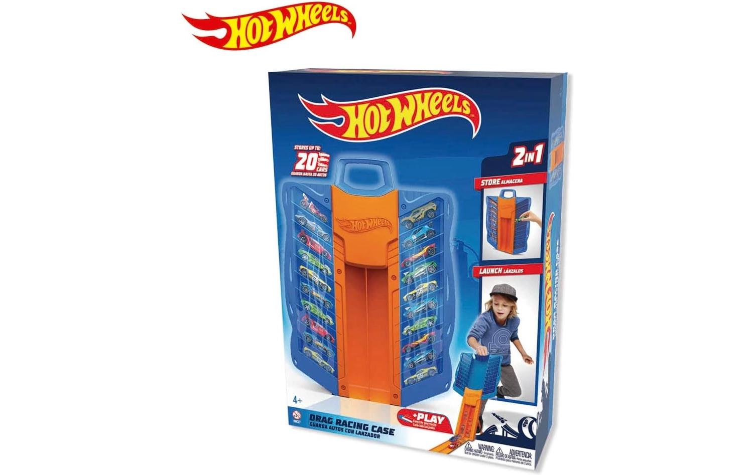 Action Cars 2-in-1 Multi Drag Race Car CaseAuto Tragekoffer