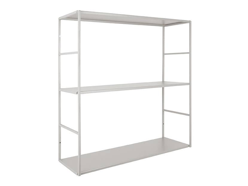 present time - Wandrek Level - Metaal Mat Warm Grijs - 60x16x45cm