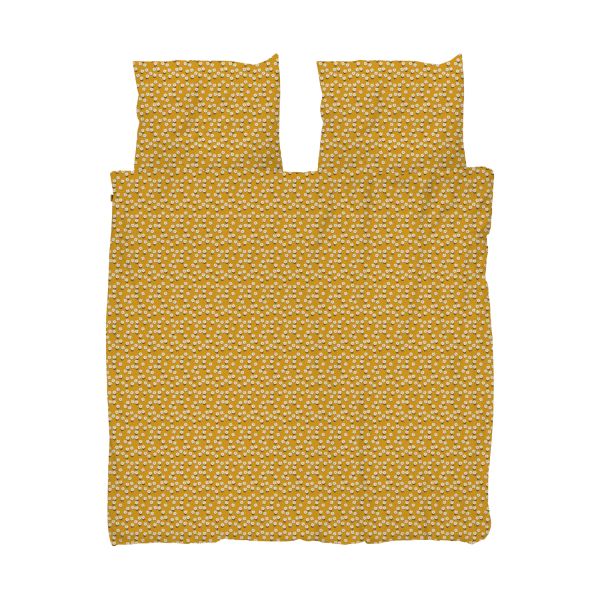 Snurk Daisy Sunrise Dekbedovertrek - 140 x 200 / 220 cm - Geel