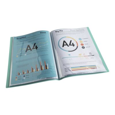 Exacompta MAÏA - Porte vues recyclé - 100 vues - A4 - disponible dans différentes couleurs