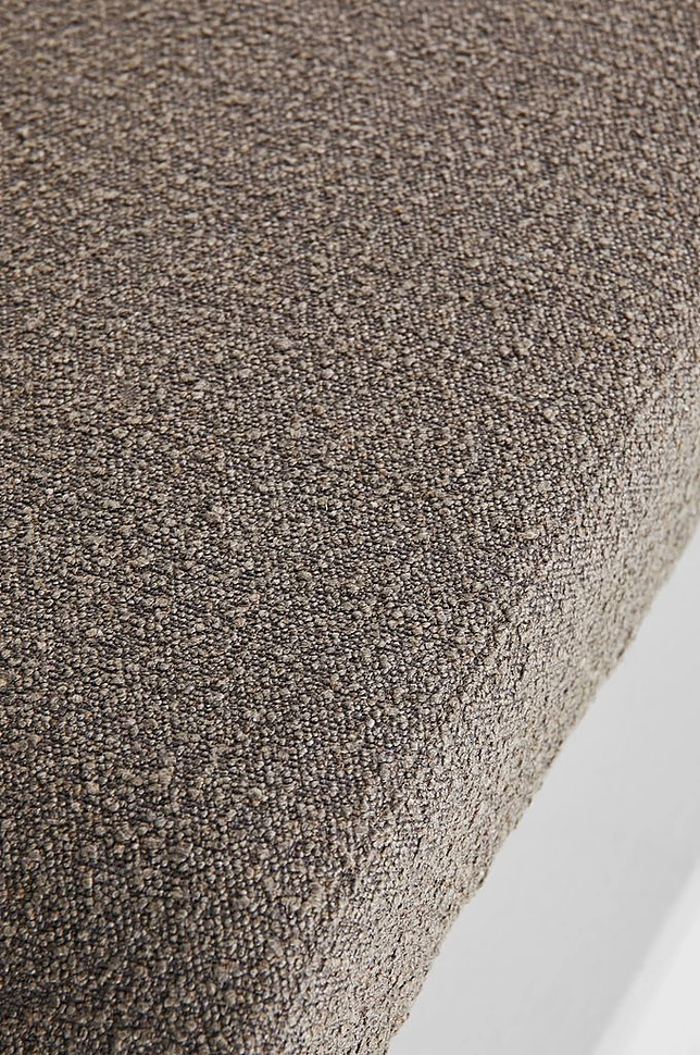 Odette benk i bouclé 120x41 cm