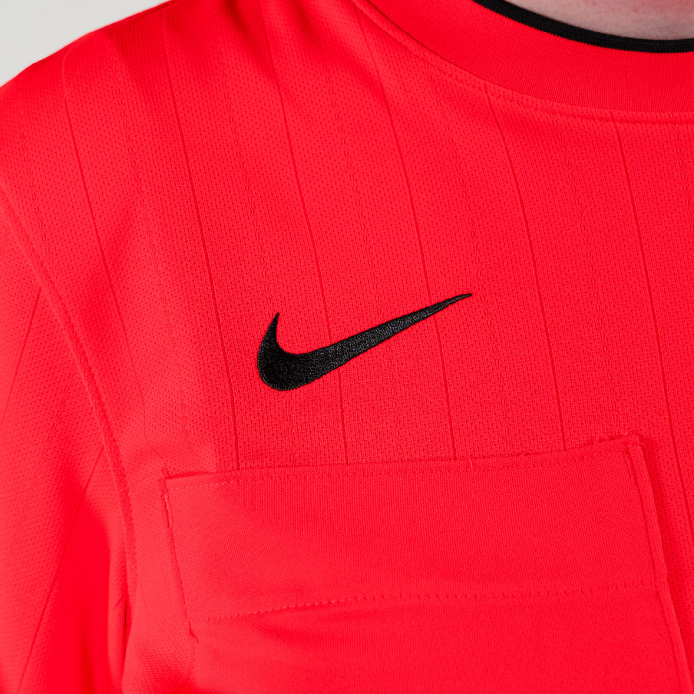 Nike KNVB Scheidsrechterstenue Lange Mouwen 2024-2026 Dames Felrood Zwart