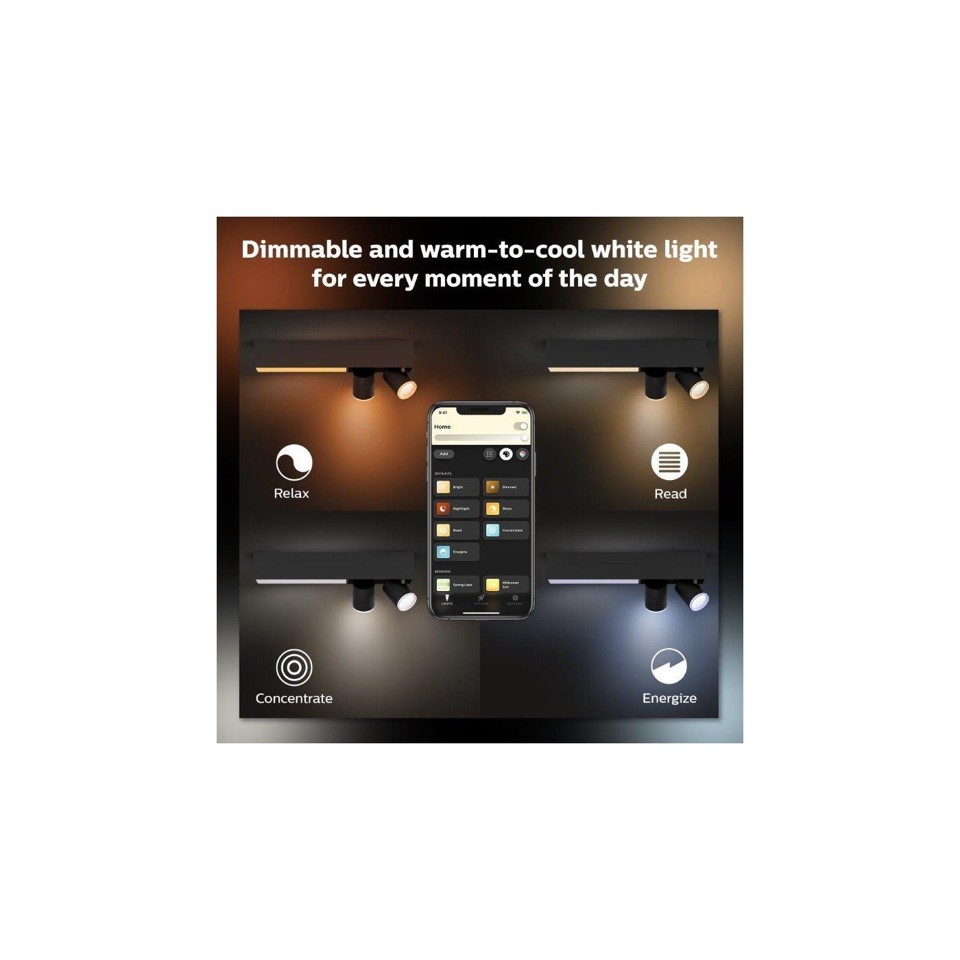 Philips Hue - Centris 2L-Spot Ceiling light - White & Color Ambiance