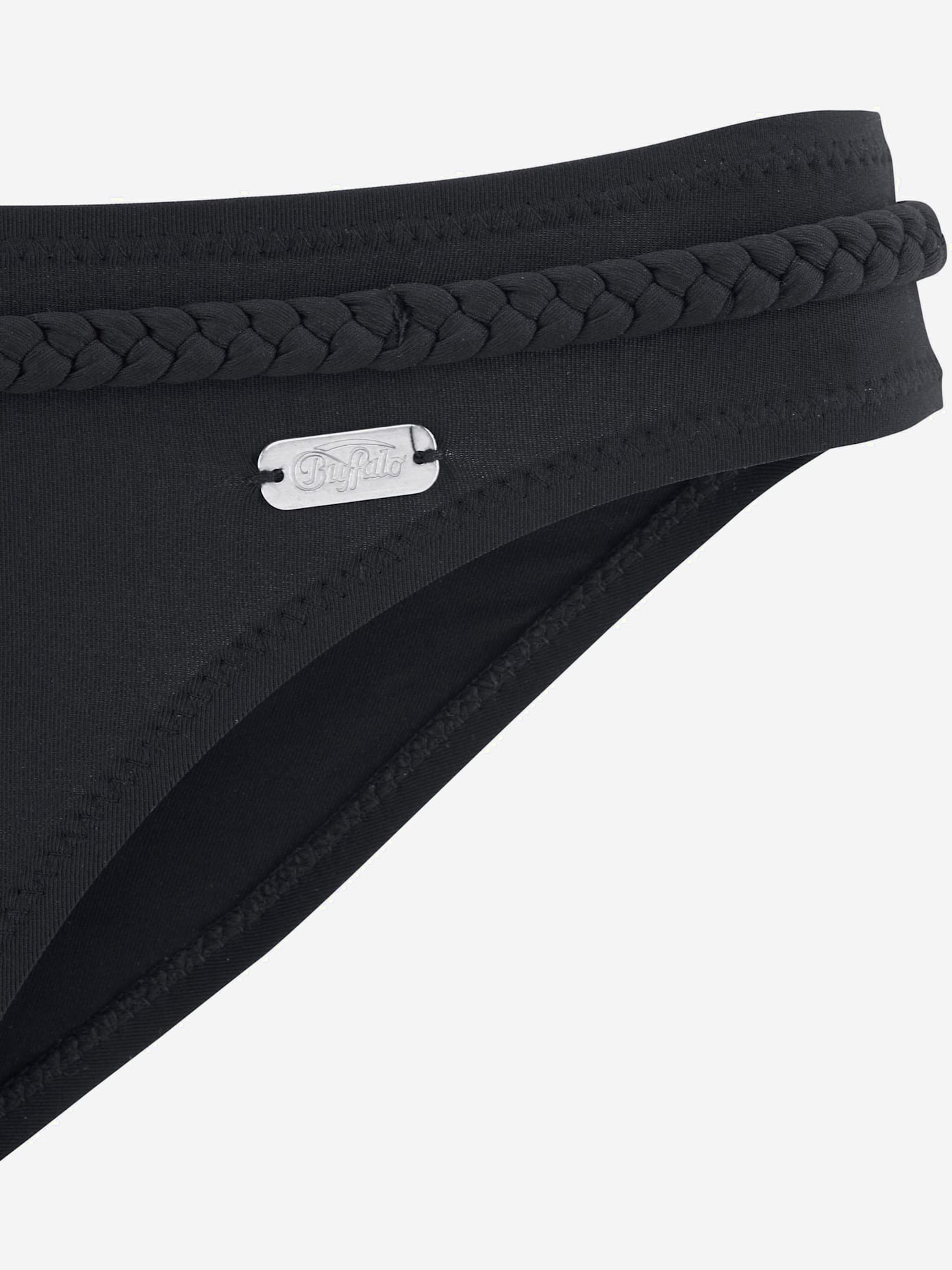 Bas de maillot de bain ceinture fantaisie tressée