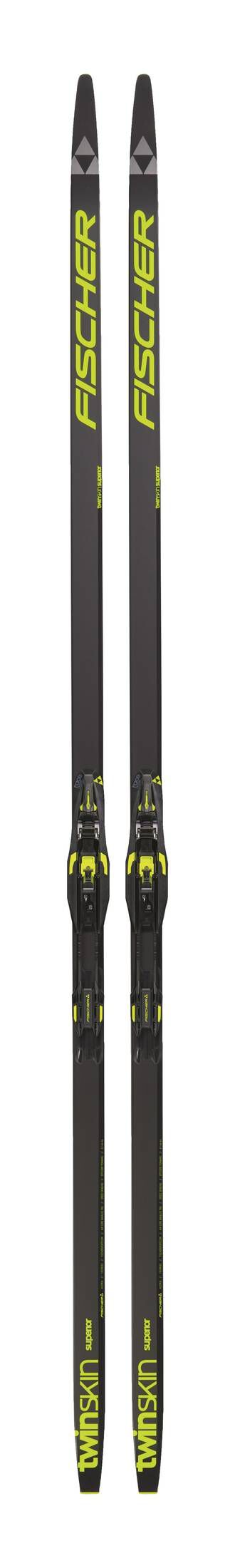Fischer| Langlaufskier TWIN SKIN SUPERIOR STIFF SET inkl. Bindung