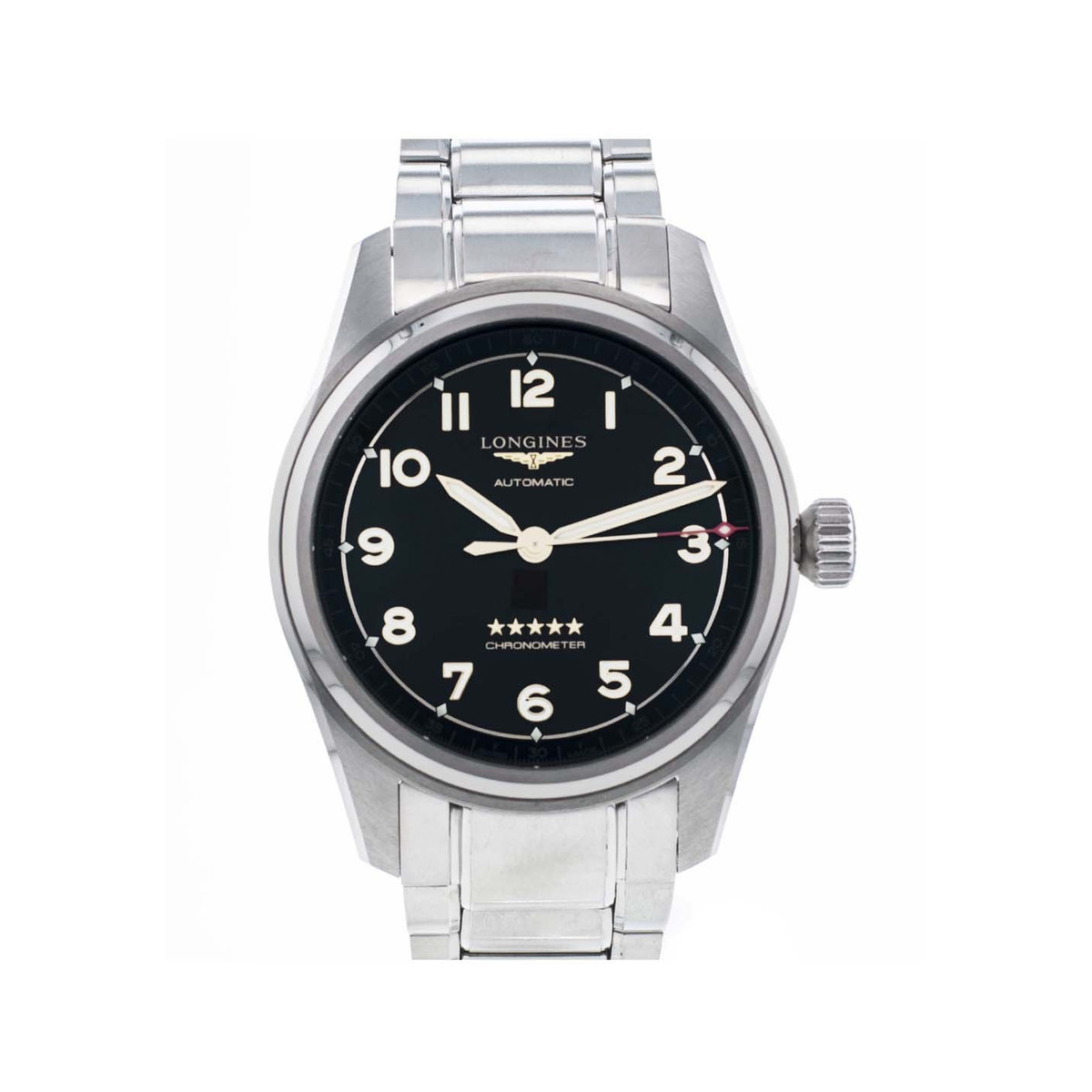 Montre d'occasion Longines Spirit homme automatique titane