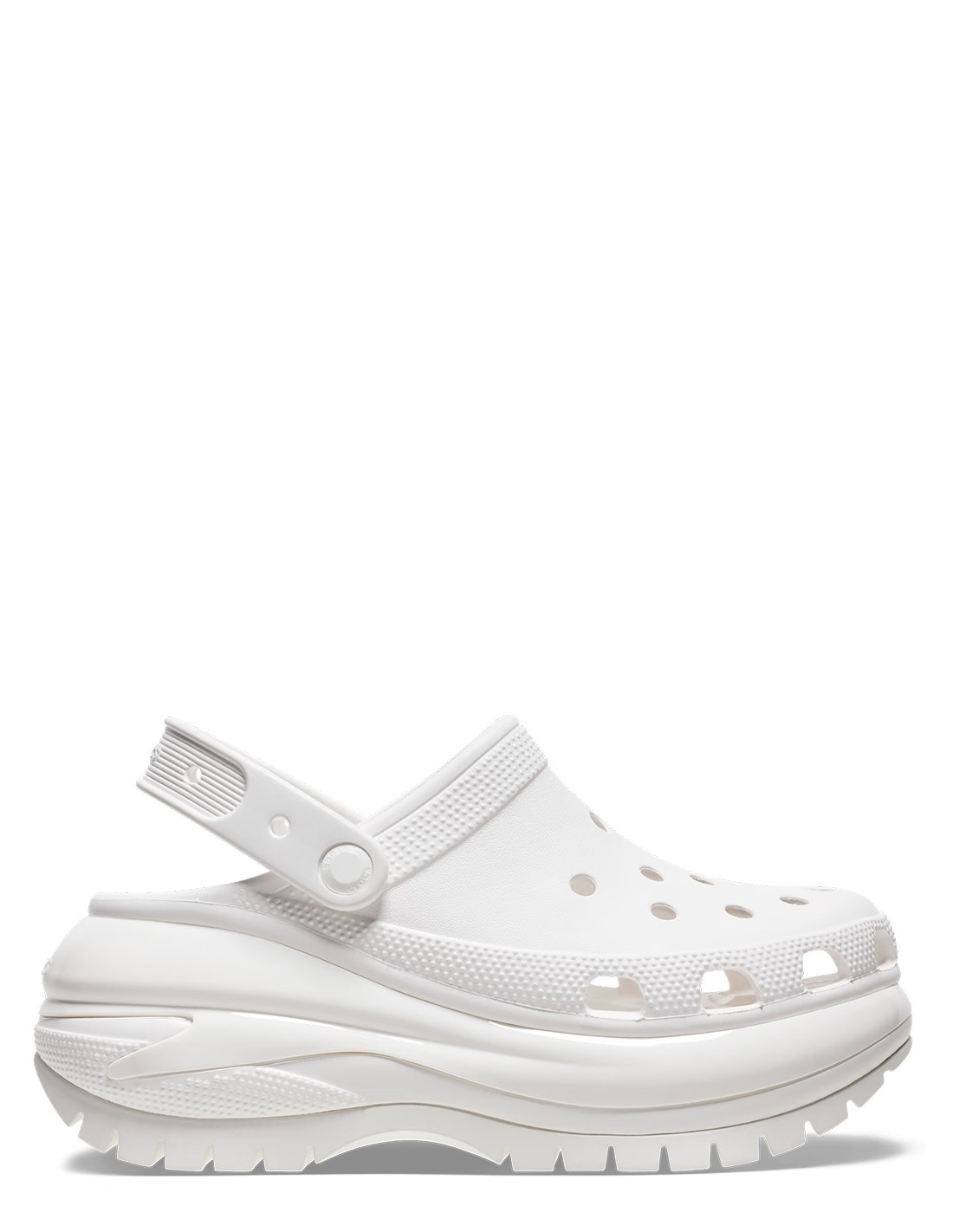 crocs sabots compensées femme classic mega crush clog