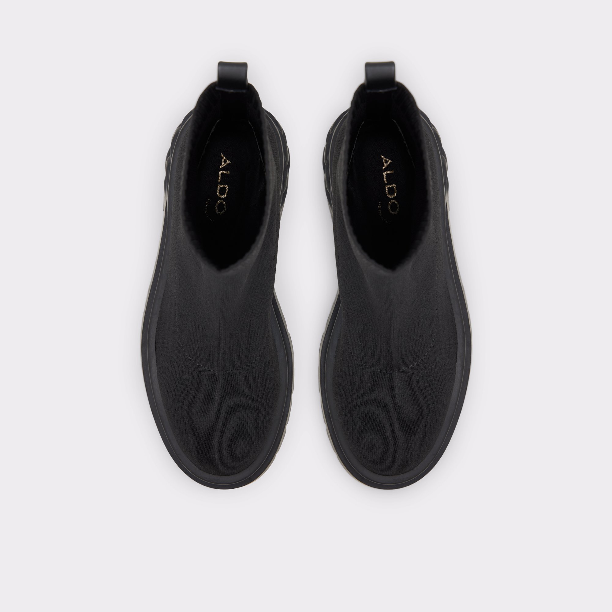 Bigact Black Women Sock boots