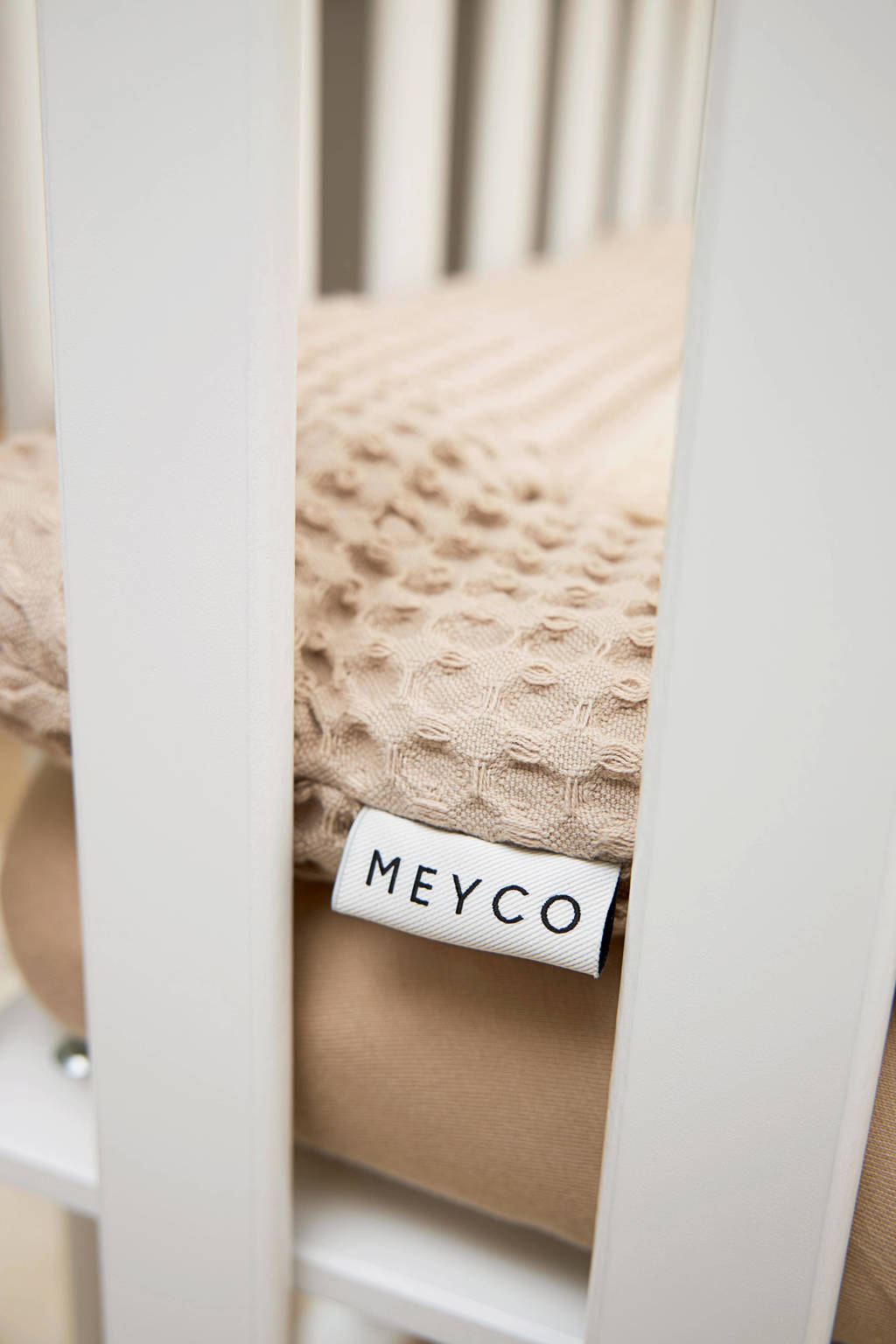 teddy boxkleed Wafel sand