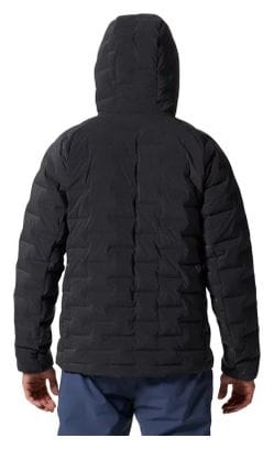 Doudoune Mountain Hardwear Stretch Down Hooded Gris Homme