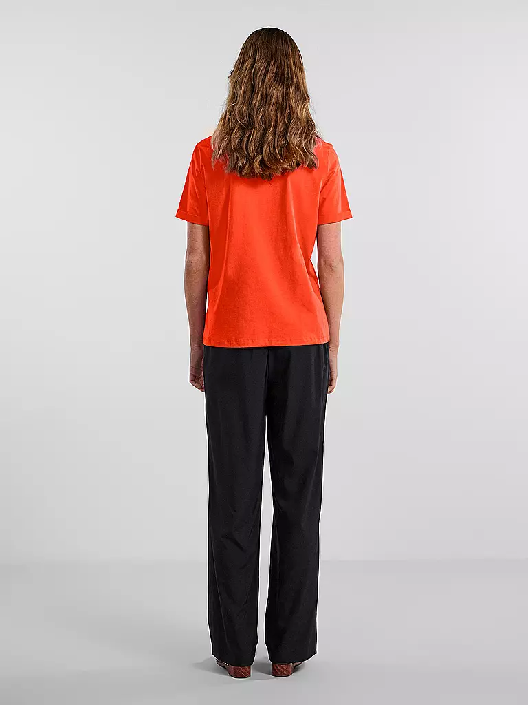 PIECES T-Shirt PCRIA orange