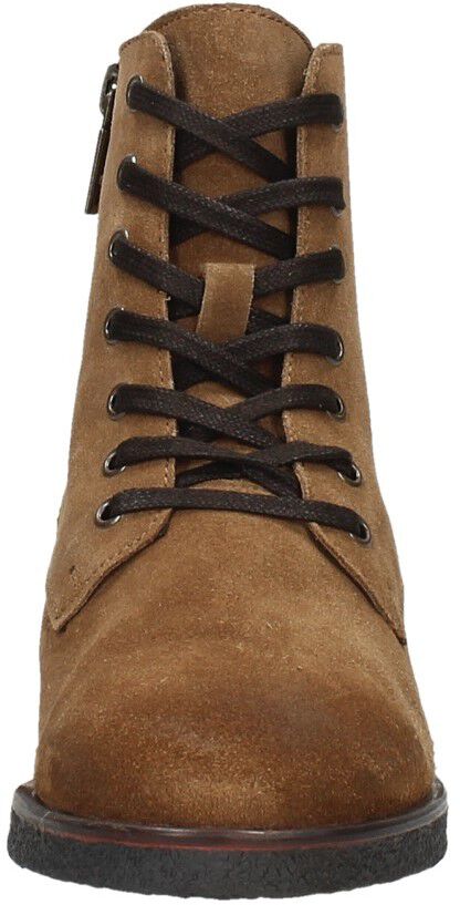 Sub55 Dames veterschoenen cognac
