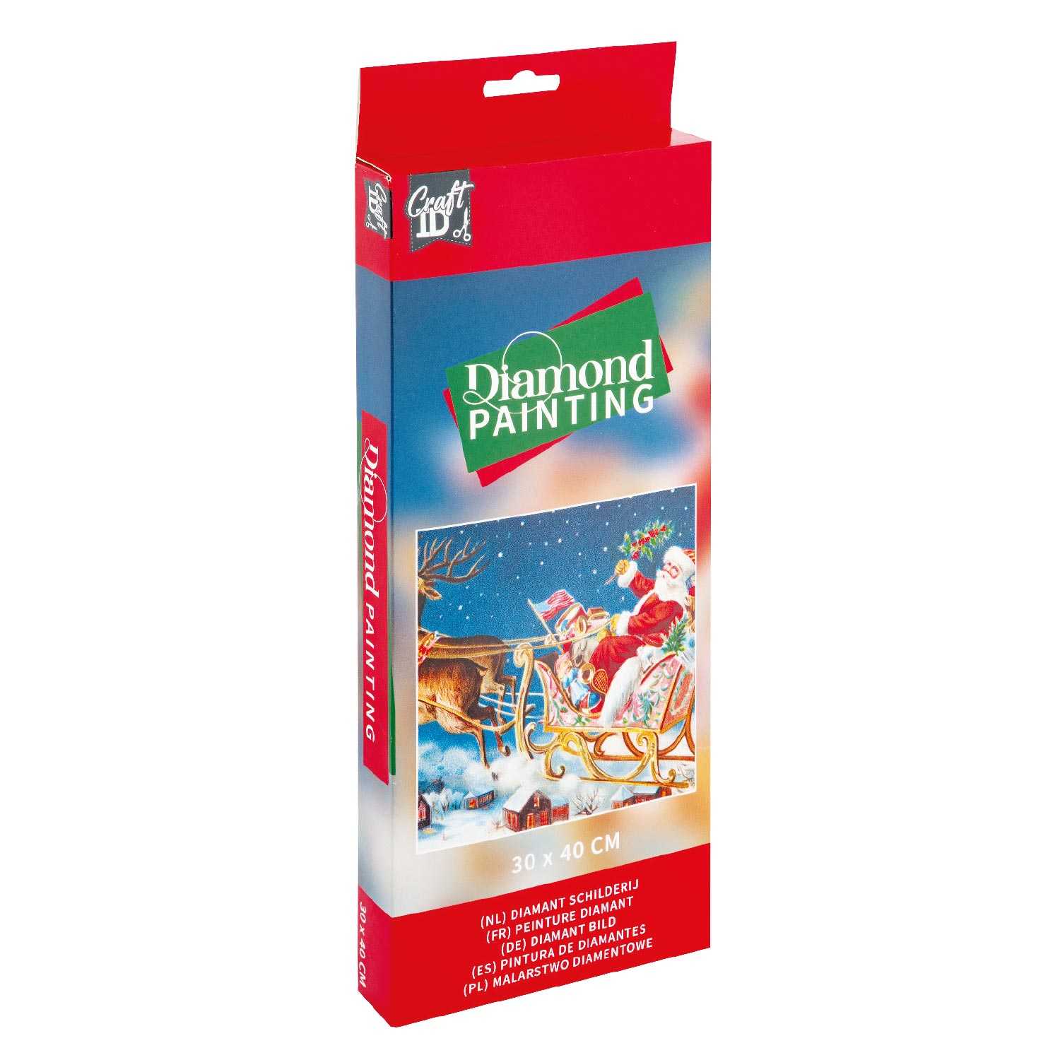 Diamond Painting Weihnachten 30 x 40 cm 3fach