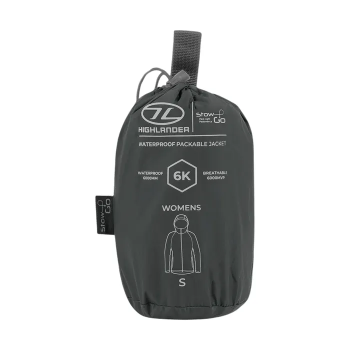 Highlander Stow & Go Packaway Regenjas Dames