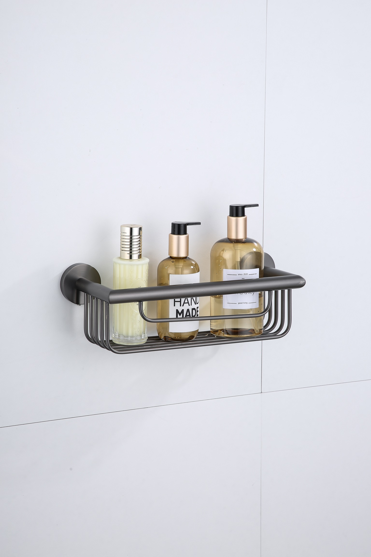 Saniclear Iron shampoo houder verouderd ijzer - gunmetal