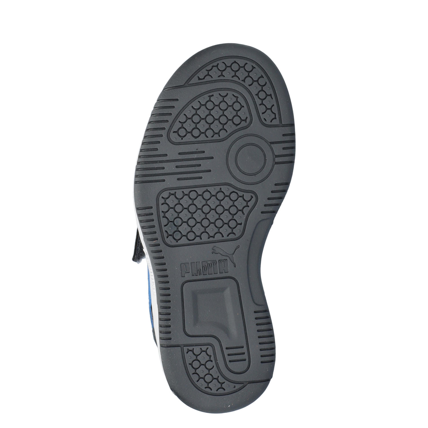 Rebound V6 Low jongens sneaker Puma Wit
