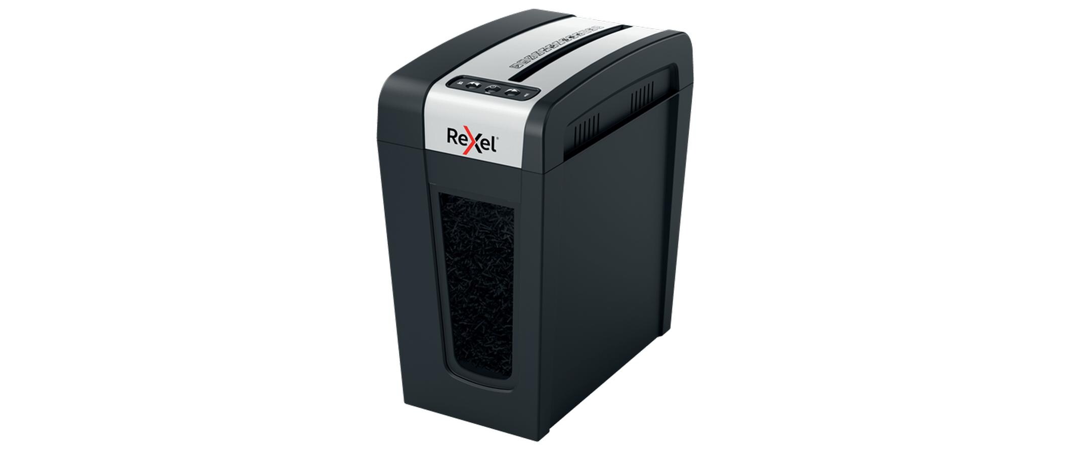 Aktenvernichter Rexel Secure MC4-SL Slimline P-5, 4 Seiten<br>Manueller Schredder für die sichere Vernichtung streng vertraulicher Unterlagen