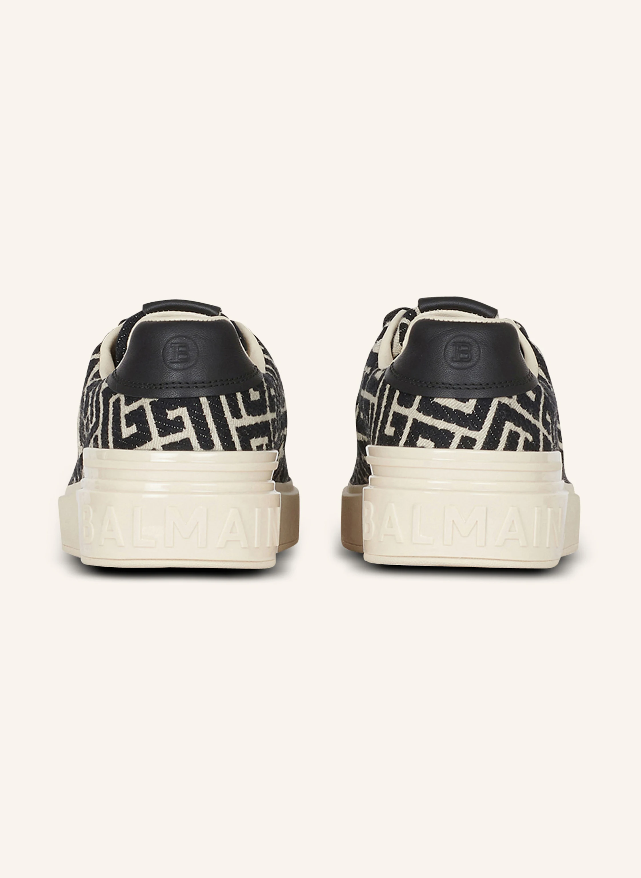 BALMAIN Sneakers B-Court mit Jacquard-Monogramm