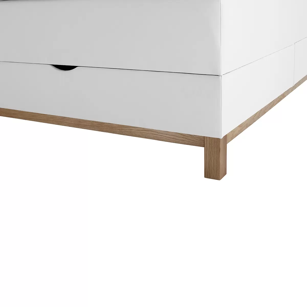 Boxspringbett CATANIA 180x200 weiss