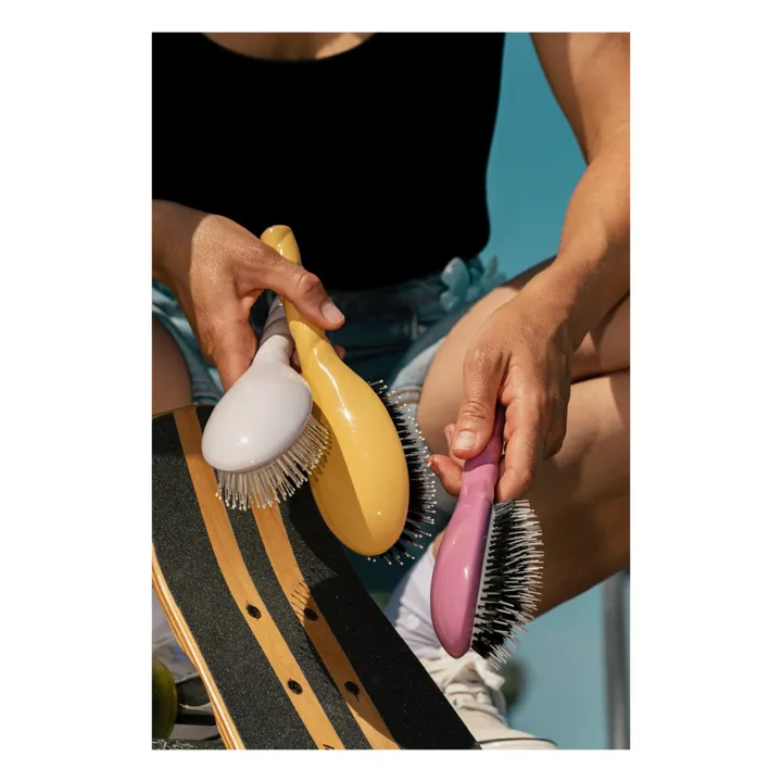 La Bonne Brosse Brosse à cheveux L'Indispensable Douceur N°03 - cuir chevelu sensible | Jaune