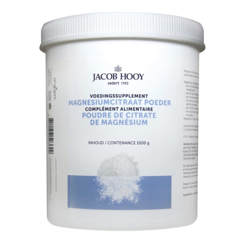Jacob Hooy Magnesiumcitraat poeder 1000 g
