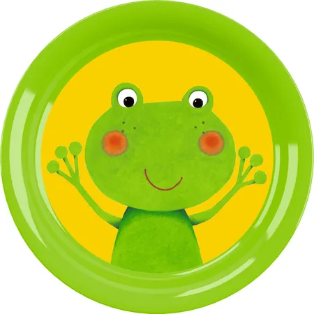 Die Spiegelburg Teller Frosch - Freche Rasselbande