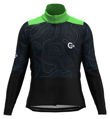 Veste Hiver Imperméable PIRINEUS Map Noir/Vert